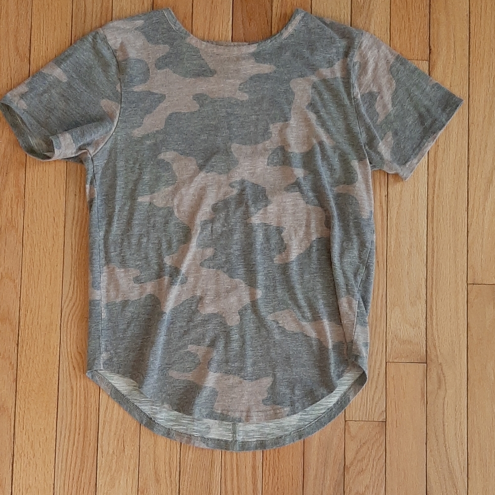 Camo boys tshirt